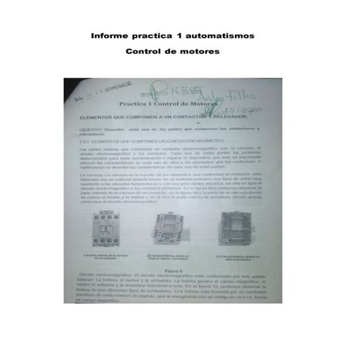 Informe practica 1 automatismos