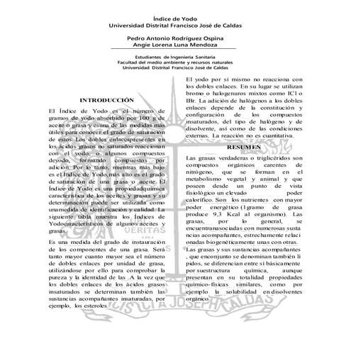 Informe practica #3 (indice de yodo)