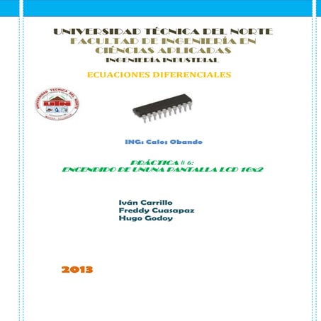 Informe practica ecuaciones # 6