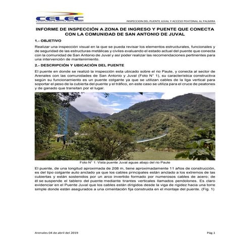 Informe puente juval