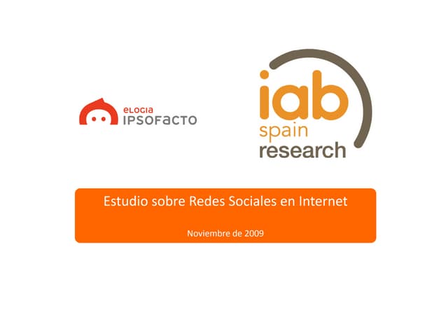 IAB Spain - Informe de Redes Sociales