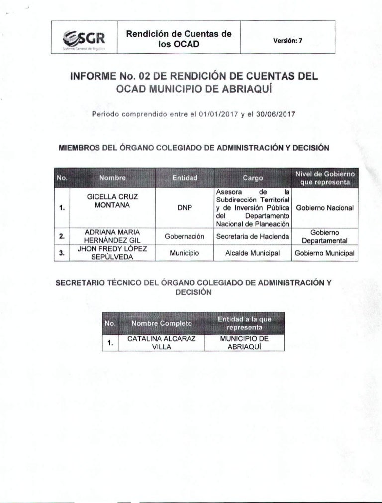 Informe rendición de cuentas 2017 01