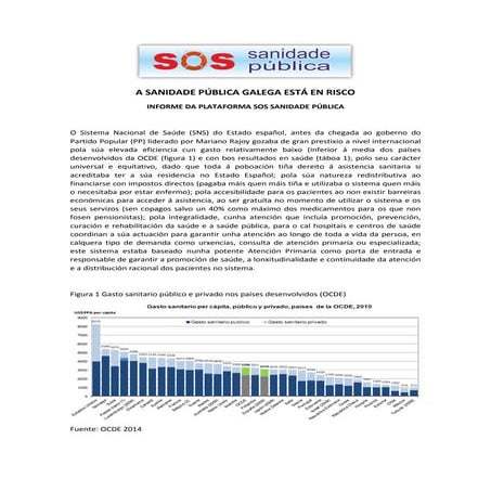 Informe sanidade galega sos 2014 