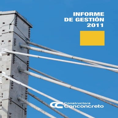 Informes de fin de ejercicio constructora conconcreto