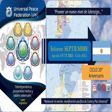 Informe SEPTIEMBRE y Agenda octubre Ciclo 2025 - UPF Argentina