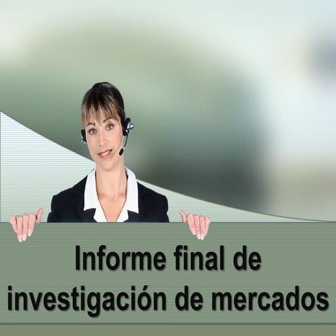 Informes final