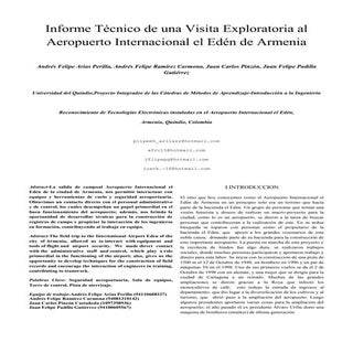 Informe tecnico de una visita explo...