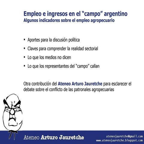 Las retenciones a las exportaciones y el conflicto del "Campo" | PPT