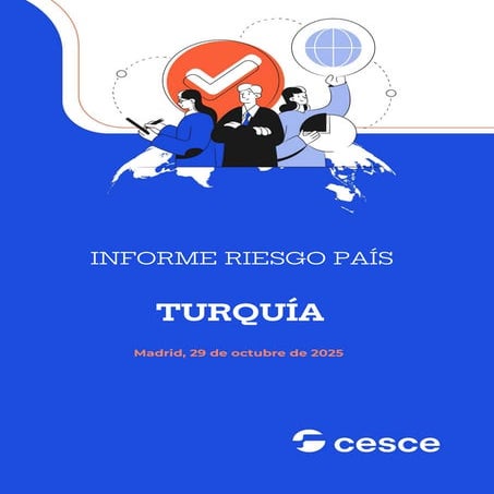 Informe de Riesgo País sobre Turquía, de Cesce