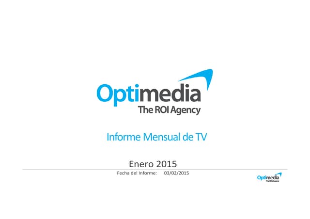 Informe tv ene2015