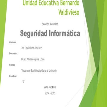 Seguridad Informatica