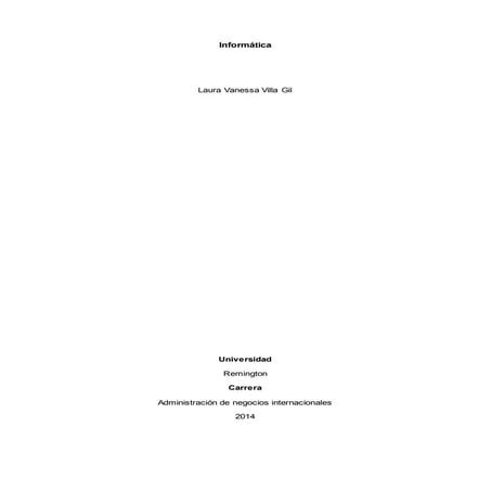 primer trabajo Informática