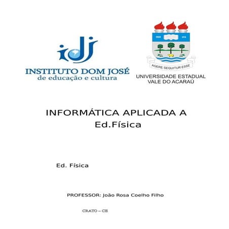 Informática Aplicada a Ed. Física