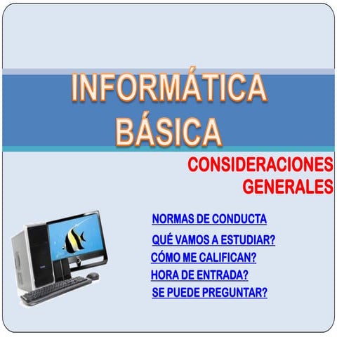 Encuadre Informática Básica