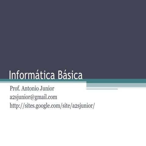 Informática básica introdução
