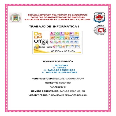 Informática investigación