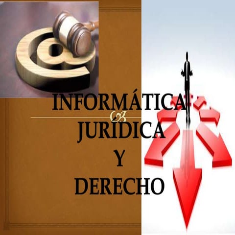 Informática juridica  y derecho