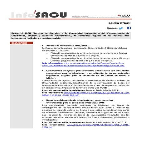 Info sacu