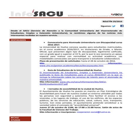Info sacu