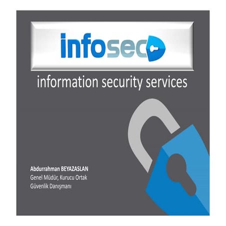 Bir Atağın Anatomisi - Abdurrahman Beyazarslan #SiberGuvenlikKonferansi 14.05.14