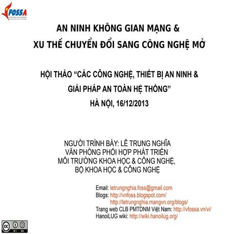 Info sec foss-migration-dec-2013