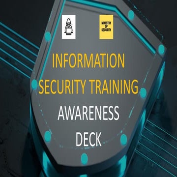 Information Security Awareness Deck and Training