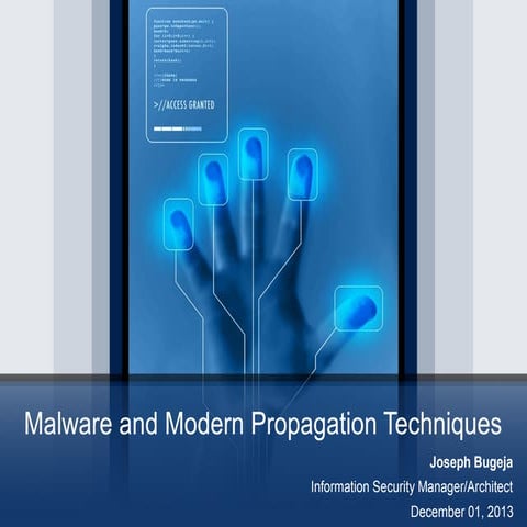 Malware and Modern Propagation Techniques