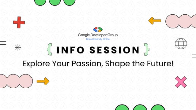 [Info Session] : Explore Your Passion, Shape the Future!