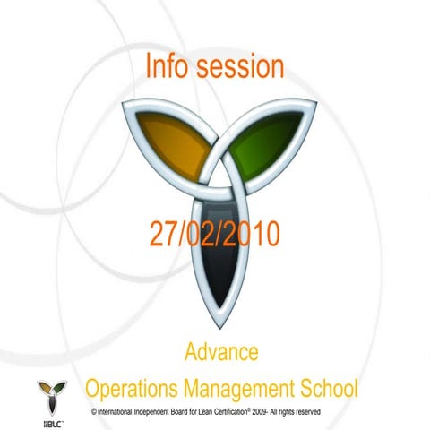 Info Session Advance 100227 2