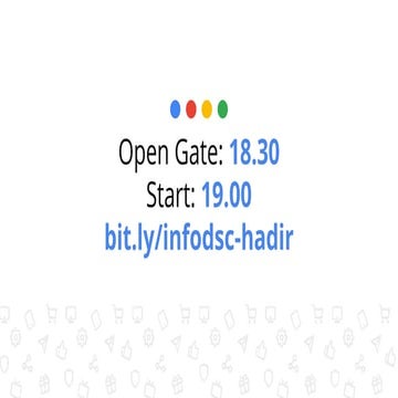 Info session developer student club telkom university