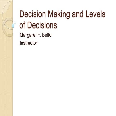 Infosheet4 decisionmaking