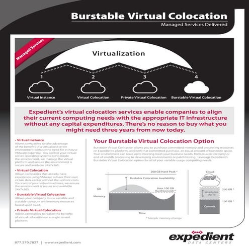 Burstable Virtual Colocation