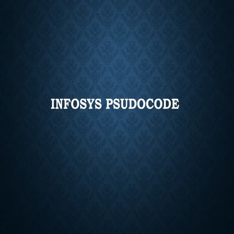 Pseudo code practice problems+ c basics | DOCX