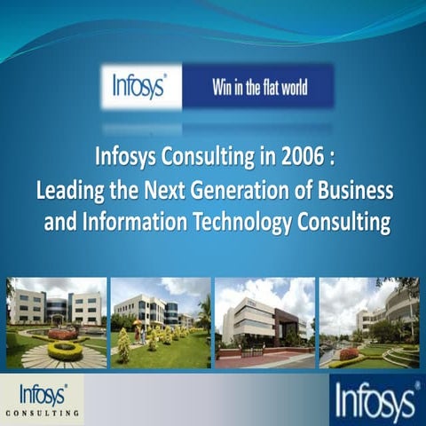 Infosys Consulting In 2006 Ba401