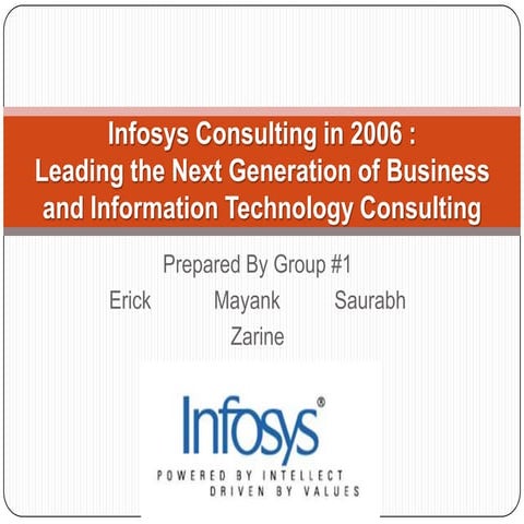 Infosys Consulting - IT Consulting