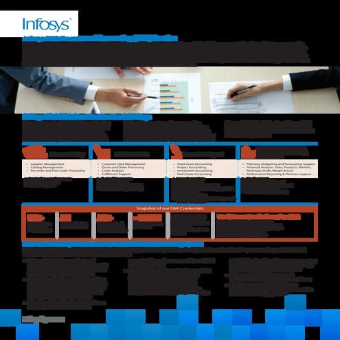 Infosys finance accounting outsourcing