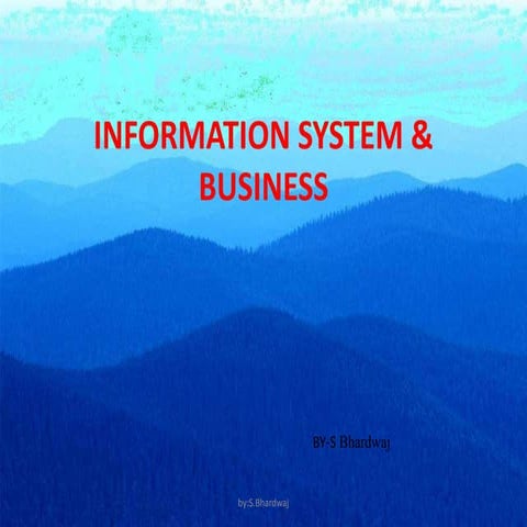 Information technology In Business