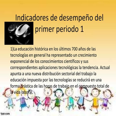 trabajos primer periodo