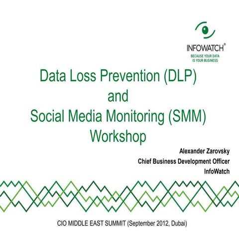 InfoWatch - Data loss prevention (dlp) and social media monitoring (smm)