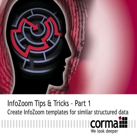 InfoZoom Tips & Tricks – Create InfoZoom templates for similar structured data