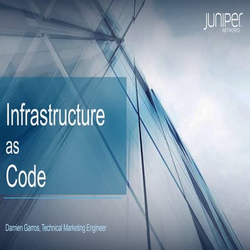 Infrastructure as Code for Network | PPT