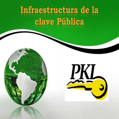 Infraestructura de la clave publica