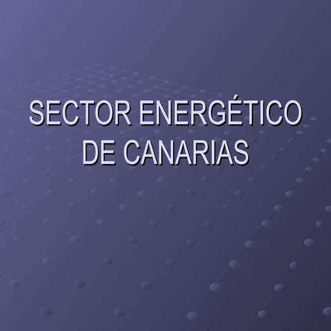 Infraestructura energética