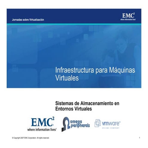 Infraestructura para máquinas virtuales