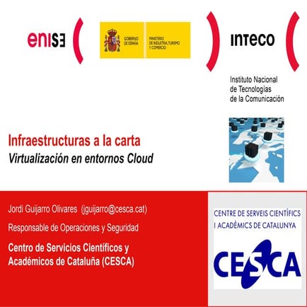 Infraestructuras A La Carta Jguijarro Cesca