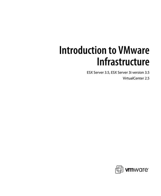 Infraestructure  WMWARE