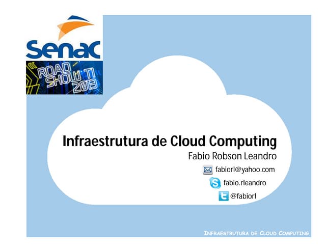 Infraestrutura de cloud computing
