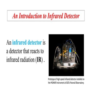 Infrared detector 