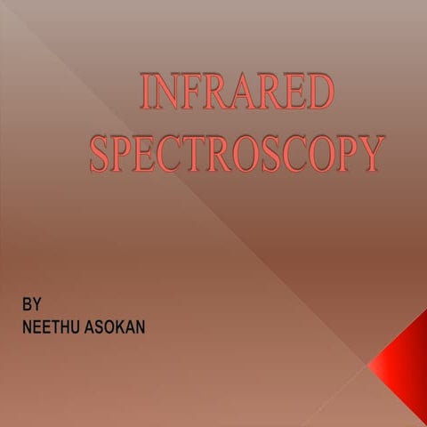 Infrared spectroscopy 