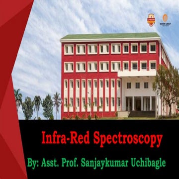 INFRA RED SPECTROSCOPY.pptx
